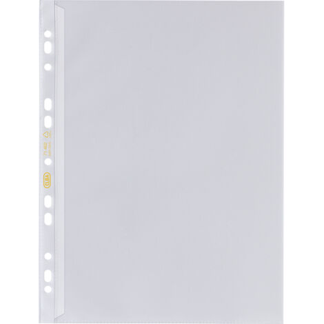 OXFORD Prospekthülle Oxford DIN A4 0,12mm oben links offen Polypropylen transparent 100 St./Pack.