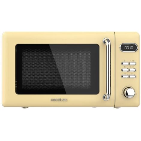 Cecotec Grill Mikrowelle Proclean 5110 Retro Yellow (1/5)