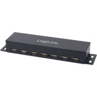 LOGILINK USB 2.0-Hub UA0148, 7-Port, Metall