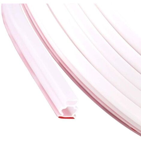 10 mm x 10 mm selbstklebendes Dichtungsband für Türen und Fenster – Gummidichtung/Antikollisionsschutz/Geräuschdämmung/Wasserdicht/Staubdicht – 6 m