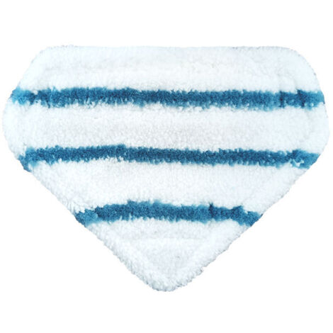 [NIEMALS VERWENDET] 4 lingettes triangulaires en microfibre compatibles avec les têtes de balai vapeur triangulaires BLACK+DECKER FSM1610, FSM1630 et autres modèles, style 1