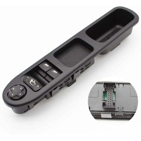 [NIEMALS VERWENDET] 13-poliger elektrischer Fensterheberschalter für 207 207SW 207CC 6554QA 6554PZ 9654859677 (1/4)