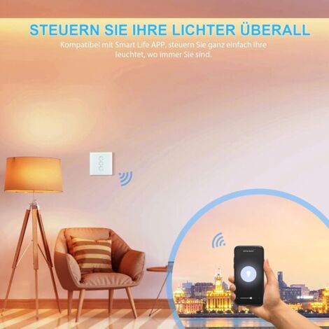 Tuya Interruttore Intelligente per Scaldabagno WiFi e Bluetooth 40A