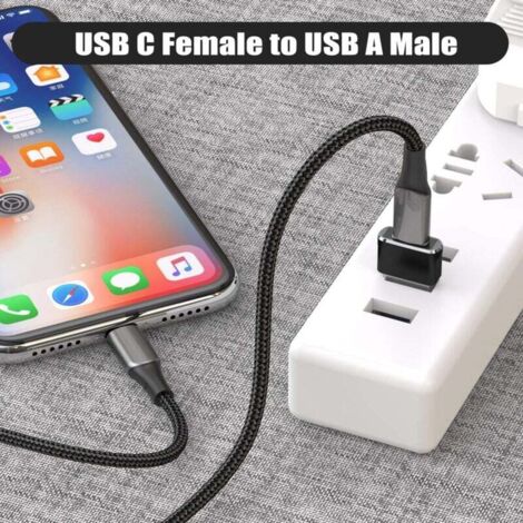 Adattatore USB tipo C femmina a micro USB maschio connettore da