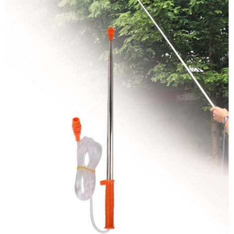 Spruzzatore a pressione telescopico manuale da 3,3 m per spruzzare pesticidi su alberi, accessori per l'irrigazione e serbatoi da giardino (1/4)