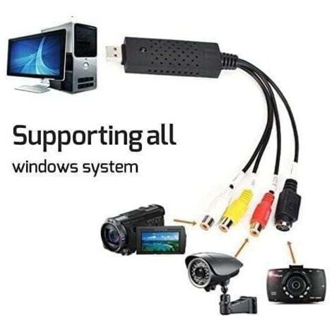 SCHEDA DI ACQUISIZIONE audio da AV a USB 20 nastro VHS su DVD per SCHEDA DI ACQUISIZIONE audio da AV a USB 20 nastro VHS su DVD per