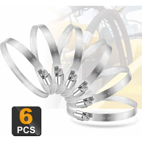 Fascetta Stringitubo SST12 - Materiale W1 - DIN3017 - Larghezza Di Banda 12 Mm Campo Di Serraggio Da 12 A 180 Mm Prezzo Per Pezzo 85710sst12w1 4070 - Foto 7