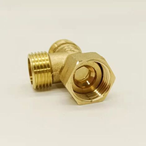 Tubo Per Capezzolo Da Corsa In Ottone Da 1/2 "8 Mm Filettato, Raccordo Idraulico Per Applicazioni Esterne O Marine (1 Pz - Foto 5