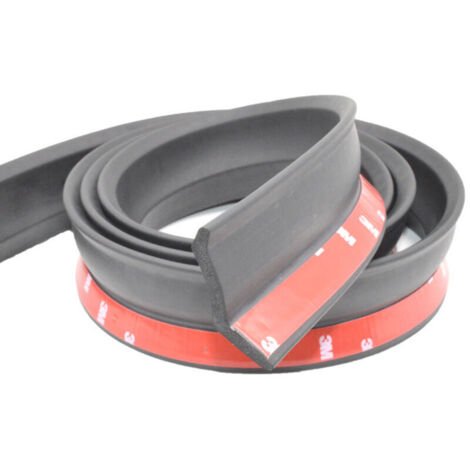 [NON UTILIZZATO] Joint de porte de garage universel de 3 m, bande d'tanchit en caoutchouc pour porte de garage multifonction, bande d'tanchit pour bas de porte de garage avec clous,Facile à couper