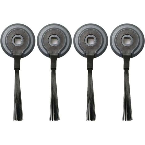 [NON UTILIZZATO] Set di 4 spazzole laterali per robot aspirapolvere Shark R85/S86/R71/RV871/AV752 - Accessori per robot spazzatrici, nero (1/3)