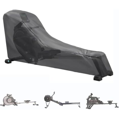 [NON UTILIZZATO] Copertura impermeabile e antipolvere per vogatore Oxford, copertura protettiva pieghevole per attrezzature fitness per lo stoccaggio e il trasporto (95" L x 24" W x 40" H) (1/4)