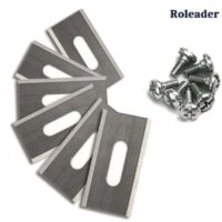 Confezione da 30 lame per tosaerba Husqvarna con lame in acciaio inox a doppia affilatura, 36,5x18,5x0,65mm