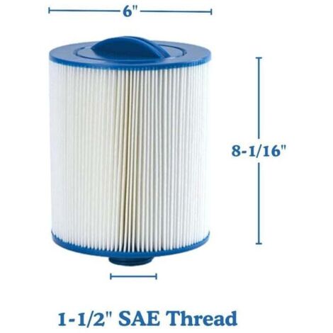 Filtro Per Spa 6CH-352 - Confezione Da 2, Compatibile Con Modelli Specifici, Facile Da Pulire E Lunga Durata - 2
