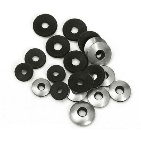 Arandelas de sellado con junta de neopreno EPDM para tornillos autotaladrantes (M4.8 14mm (50 uds))