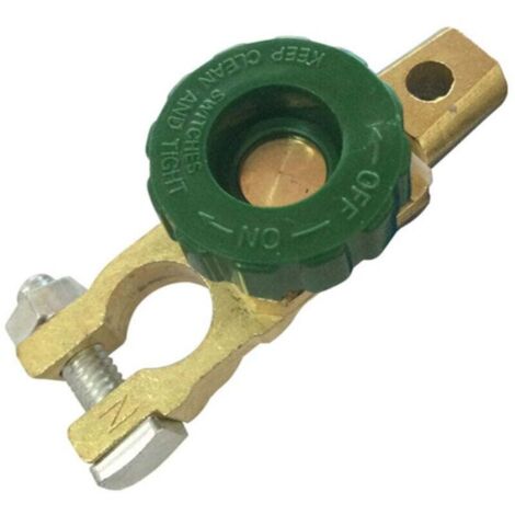 Conector de batería de automóvil de aleación de zinc - Protección duradera con disyuntor - Conexión eléctrica confiable y a prueba de robos - Terminal de batería de automóvil - (1/4)