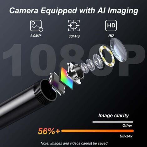 Endoscopio Cámara de Inspección, SGAINUL Cámara Endoscópica 4.3'' Pantalla IPS HD Cámara Endoscopio IP67 Impermeable con 8 Luces LED, Endoscopio de Cámara de Drenaje de Mano Cable Semi-Rígido-15M Endoscopio Cámara de Inspección, SGAINUL Cámara Endoscópica 4.3'' Pantalla IPS HD Cámara Endoscopio IP67 Impermeable con 8 Luces LED, Endoscopio de Cámara de Drenaje de Mano Cable Semi-Rígido-15M