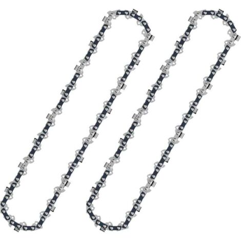 Juego de 2 mini cadenas de motosierra de 8 pulgadas para motosierra eléctrica portátil inalámbrica de 8 pulgadas (1/4)
