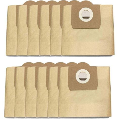 12 bolsas para aspiradoras Karcher 6.959-130.0 MV 3 / WD 3.xxx/A 22xx / A 25xx / A26xx /SE 4001, 4002 (1/4)