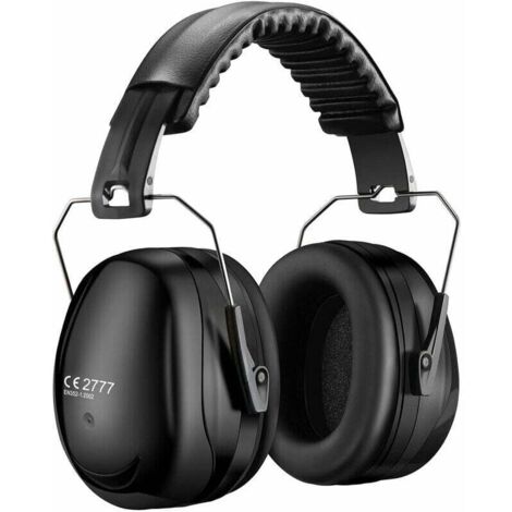 [NUNCA USADO] Auriculares con protección auditiva para adultos, cancelación de ruido, SNR 34dB, con funda de transporte, orejeras ajustables, protección auditiva para conciertos, obras y viajes. (1/4)