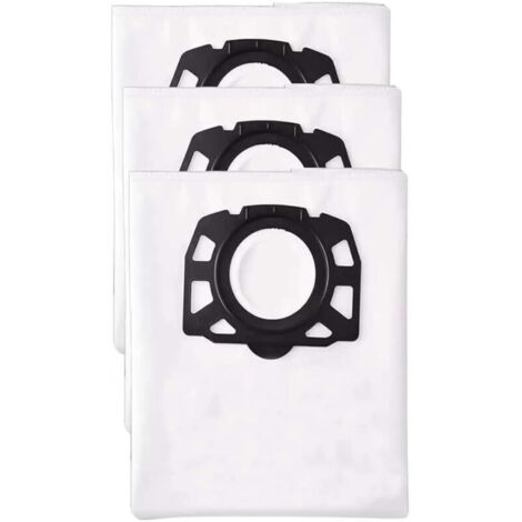 [NUNCA USADO] Bolsas para aspiradora Karcher (paquete de 3), compatibles con las siguientes marcas: WD2 Plus, WD 3, WD 3 Battery, KWD 1, KWD 2, KWD 3, MV 3, SE4001, SE4002. Bolsa universal para aspira (1/4)