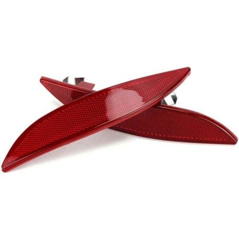 [NUNCA USADO] par de reflectores de parachoques trasero 265650004R Piezas de repuesto para reflector de parachoques trasero Megane III Fluence (1/4)