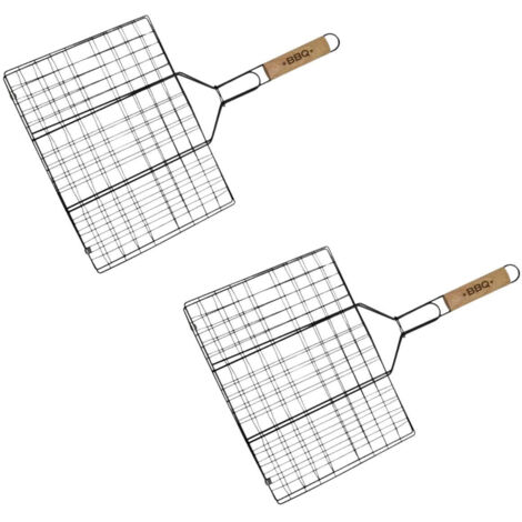 Ensemble de 2 Grilles de barbecue 35 x 25,5 x 54 cm Fackelmann BBQ Edition (1/5)
