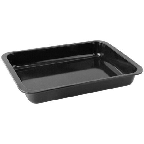 Plat à four XXL rectangle 40 x 29 cm en acier émaillé Zenker Spécial Cooking