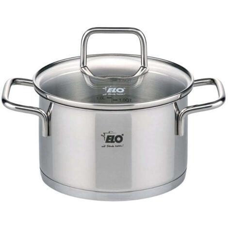 Faitout en inox 14 cm de 1,2 litres Elo Citrin (1/5)