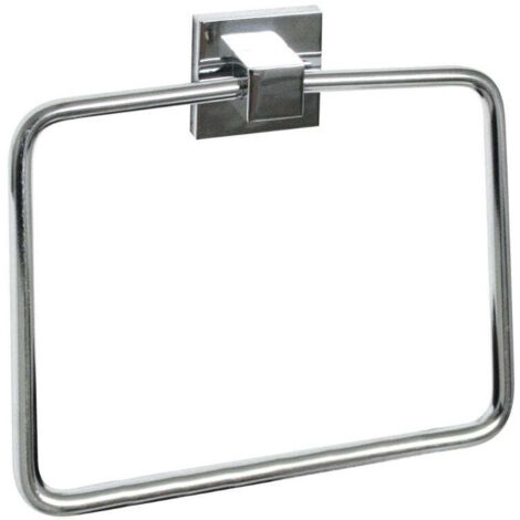 Anneau porte serviette mural gris Fackelmann Mare (1/5)