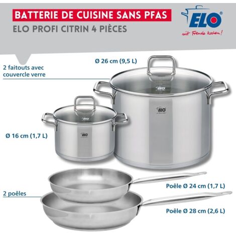 Lacor 40016 Faitout Vitrocor 16 cm