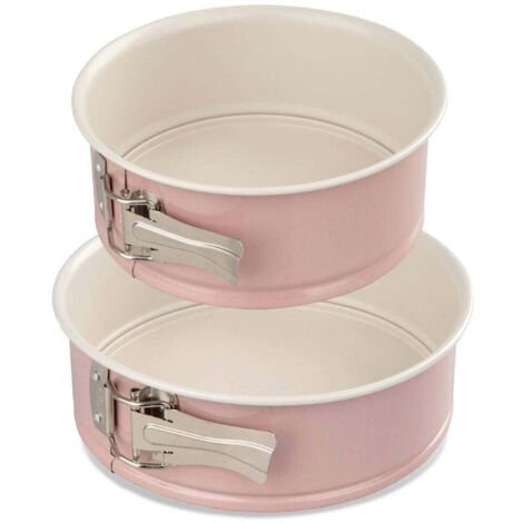 Ensemble de 2 moules à manqué à charnière 18 et 20 cm Dr. Oetker Rétro (1/5)