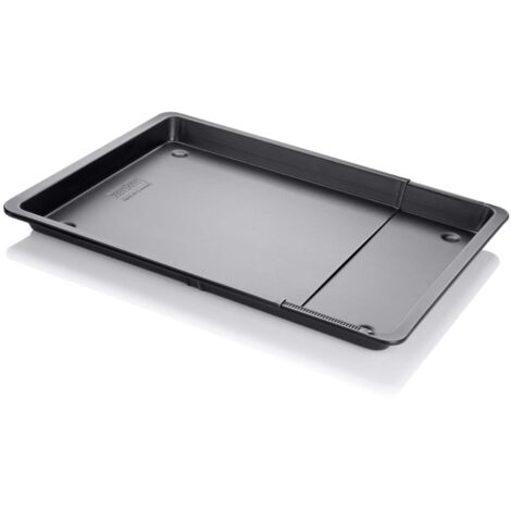 Plaque à four extensible réglable - plaque à gâteau rectangulaire - revêtement