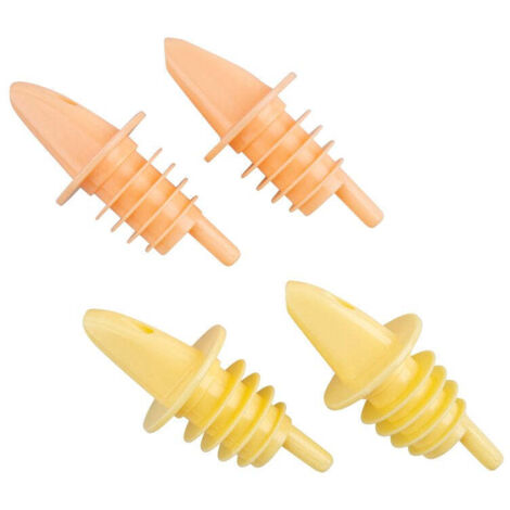 Fackelmann 49471 Bec verseur de vin 7,5cm en INOX-Silicone, Acier