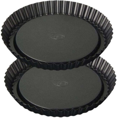 TESSTSY Moule à Tarte Renversée Silicone Antiadhésif 26cm - Plat à Tarte Réutilisable