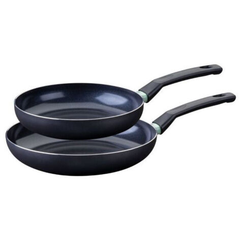 Set de 2 poêles antiadhésives céramique 24 et 28 cm Fackelmann Brandao (1/5)