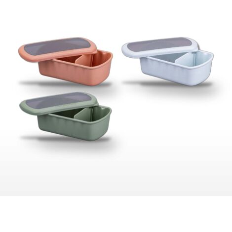 Lot de 3 Lunchbox à compartiment réglable 1L Fackelmann Storage (1/5)