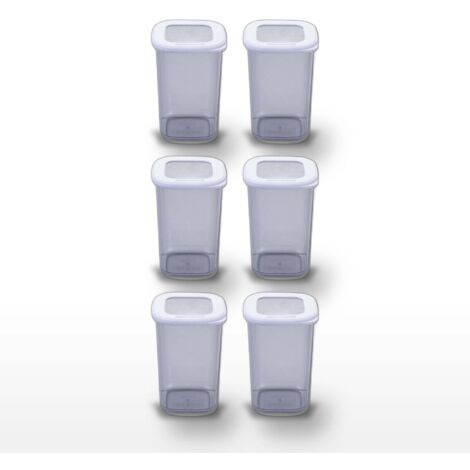 Lot de 6 Boîtes à Provisions 1,1 Litre Fackelmann Storage (1/5)