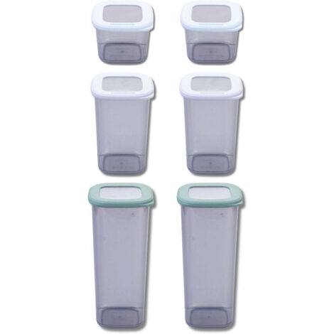 Lot de 6 Boîtes à Provisions Fackelmann Storage (1/5)