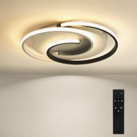 BAYHT Dimmable Ceiling Light with Remote Control, 32W LED Ceiling Lights Fixtures Brightness Adjustable, Modern Ceiling Lamp LED for Living Room Bedroom