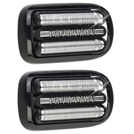53B Ersatzscherkopf für Series 5/6, kompatibel mit Braun Series 5/6 Rasierern, Klingen 5020CS, 5018S, 5035S, 5049CS, 5050CS, 6020S, 6040CS, 6075CC, 6072CC, 6090CC, 2er-Pack