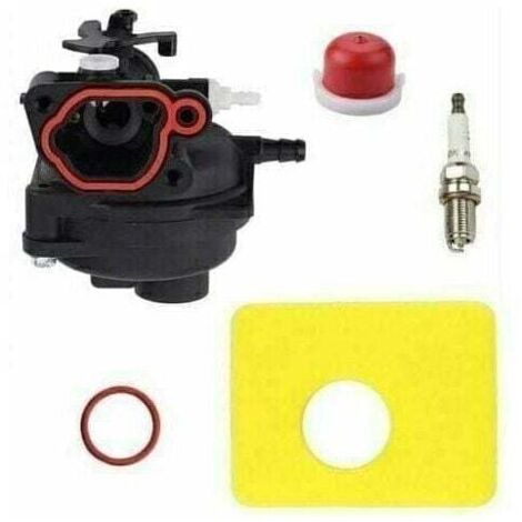 [NIEMALS VERWENDET] 799583 Vergaser-Luftfilter-Ersatzsatz für Briggs & Stratton 591160 595656 591979 593261 08P502 8P502 09P602 9P602 300E 450E 500E 125 cc OVH Rasenmähermotoren (1/4)