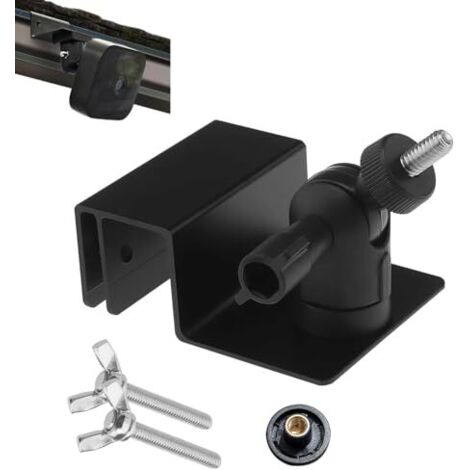 [NIEMALS VERWENDET] Dachrinnenhalter für Blink Outdoor (4th Gen)/(3rd Gen) & Blink XT/XT2 Kamera, 360 ​​Grad Verstellbarer Aluminiumbügel Zubehör for Blink Mini/Mini 2 Camera, Wandhalterung für Arlo,  (1/5)