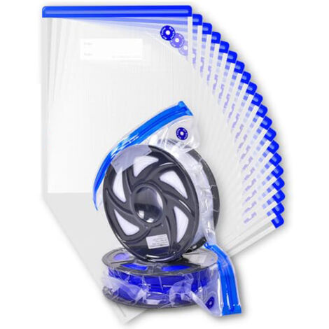 Vakuum-Filament-Kit (33 × 38 cm) 20 Beuteln – Wiederverwendbar  Staub- & Feuchtigkeitsschutz  Versiegelt alle Filament-Splen (PLA/ABS/TPU)