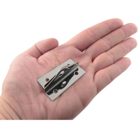 Set aus 4 um 90 Grad abgewinkelten Riegeln aus Edelstahl 304 ...