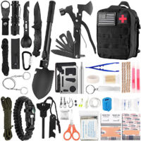 Notfall-Überlebensset, Multi-Tool-Überlebensausrüstungsset, taktische Tasche, Outdoor-Ausrüstung, Notfall-Trauma-Tasche für Wandern, Camping, Jagdabenteuer