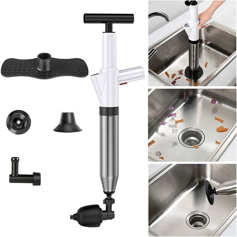 Set Pulizia WC Con Manico Telescopico E 18 Testine Usa E Getta – Profumate, Per Bagno E Superfici