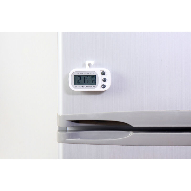 Termometro Digitale Per Frigo E Congelatore Pitasha | Impermeabile IPX3 | Misura Max/min | Display Grande