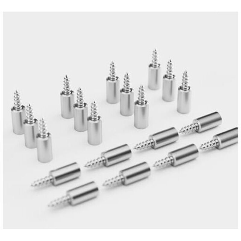 50 Pz Perni Cilindrici In Acciaio Inox 304 5x20 Mm Per Mensole, Armadi E Librerie, Antiruggine E Facili Da Inserire