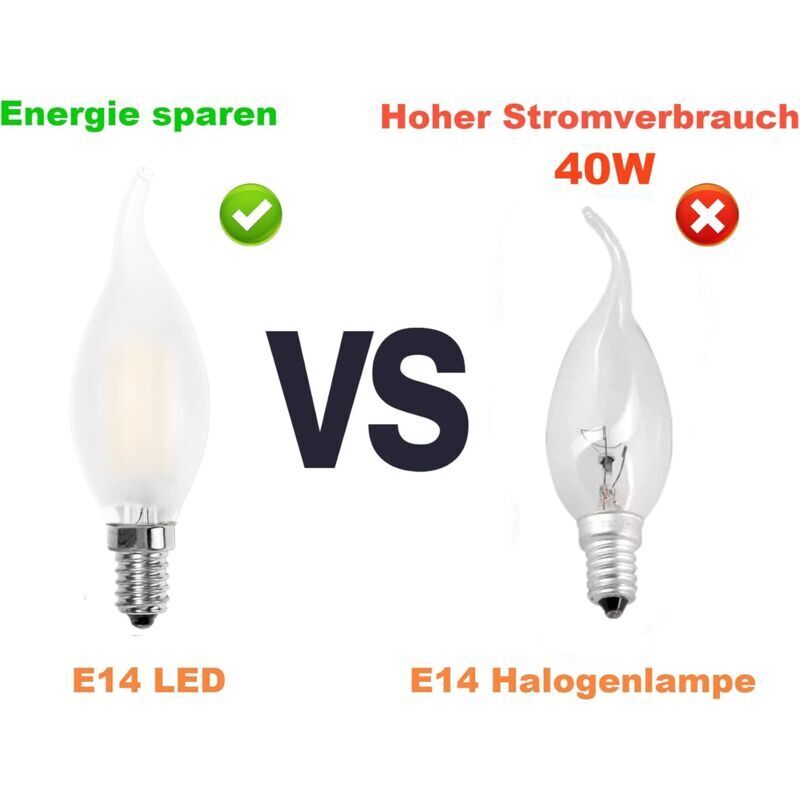 OSRAM Lampada LED - E14 - bianco caldo - 2700 K - 2,50 W - 25W