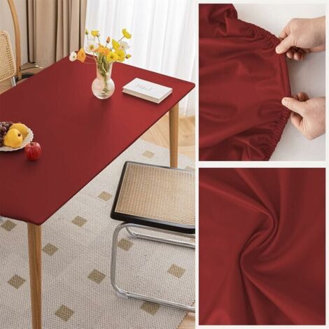 Tovaglia in legno con stampa di girasoli, con bordo elastico, lavabile, per esterni, patio